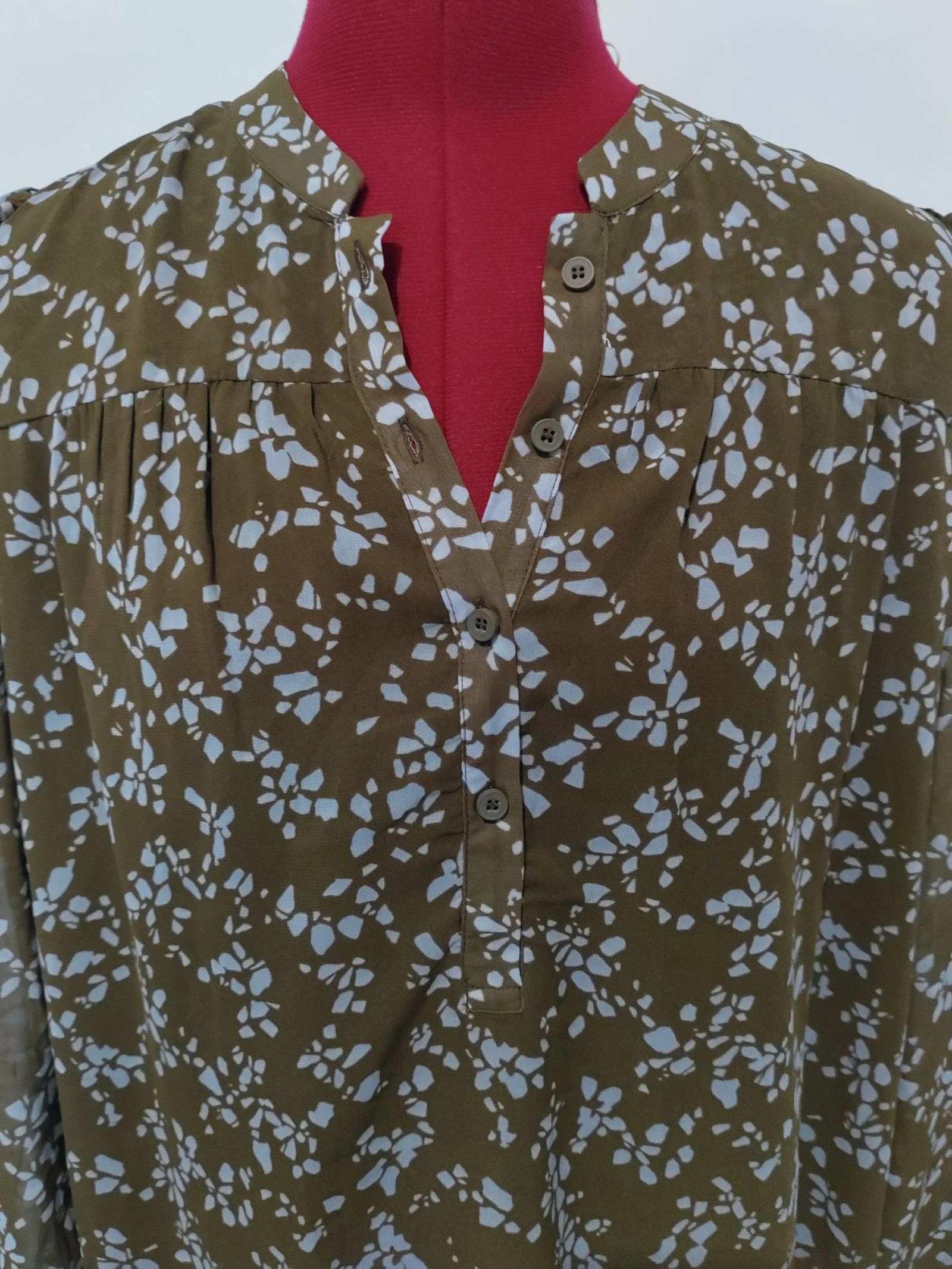 Vestido de gasa fluida – photo 2